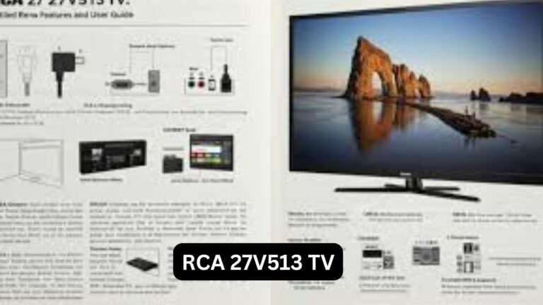 RCA 27V513 TV: A Complete Guide to Features, Usability, and Value
