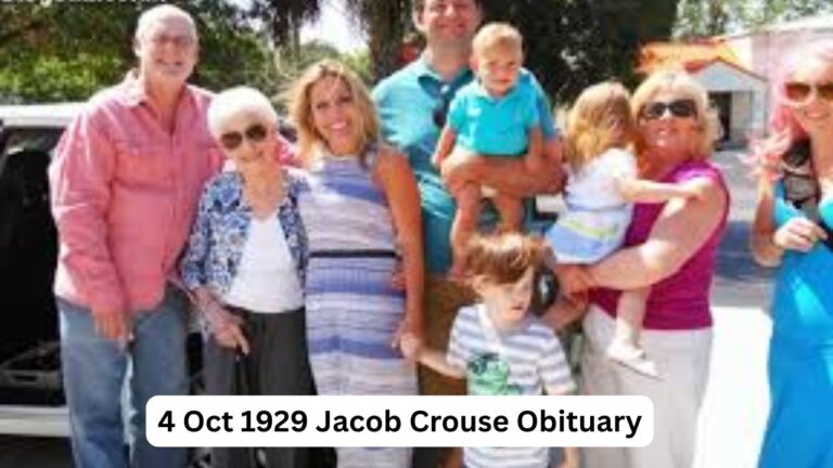 4 Oct 1929 Jacob Crouse Obituary: A Legacy Preserved Through Time