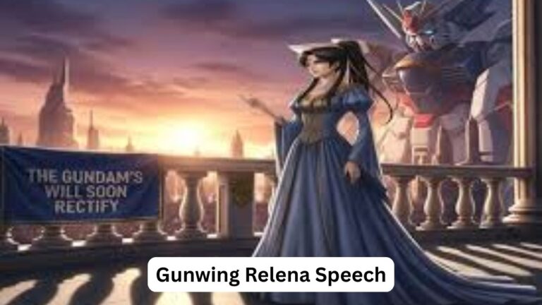 Gunwing Relena Speech: The Gundam’s Will Soon – An Insightful Breakdown