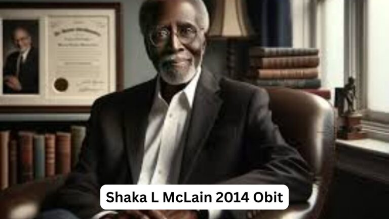 Shaka L McLain 2014 Obit: Celebrating a Life of Influence and Dedication