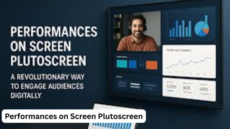 Performances on Screen Plutoscreen: Redefining Digital Entertainment