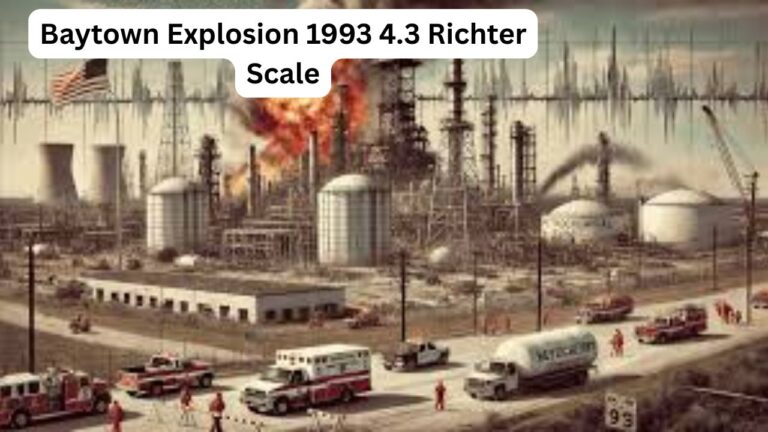Baytown Explosion 1993 4.3 Richter Scale: Understanding the Industrial Disaster